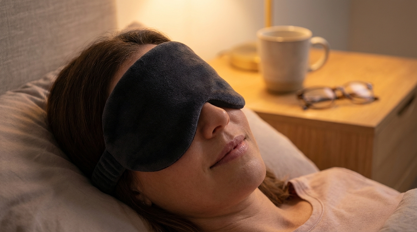 BAKUNEアイマスクは目元の血行促進に効果的