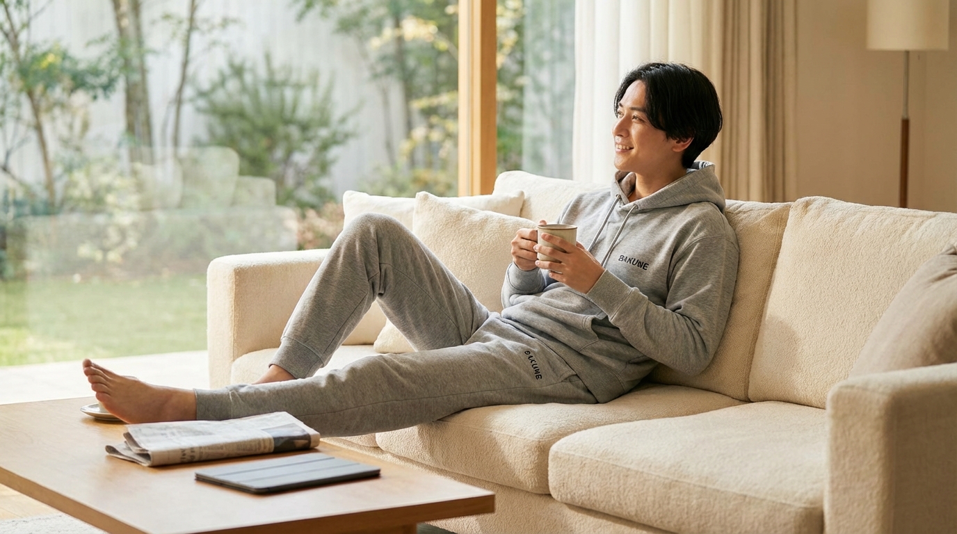 BAKUNEスウェットの評判が高い5つの理由