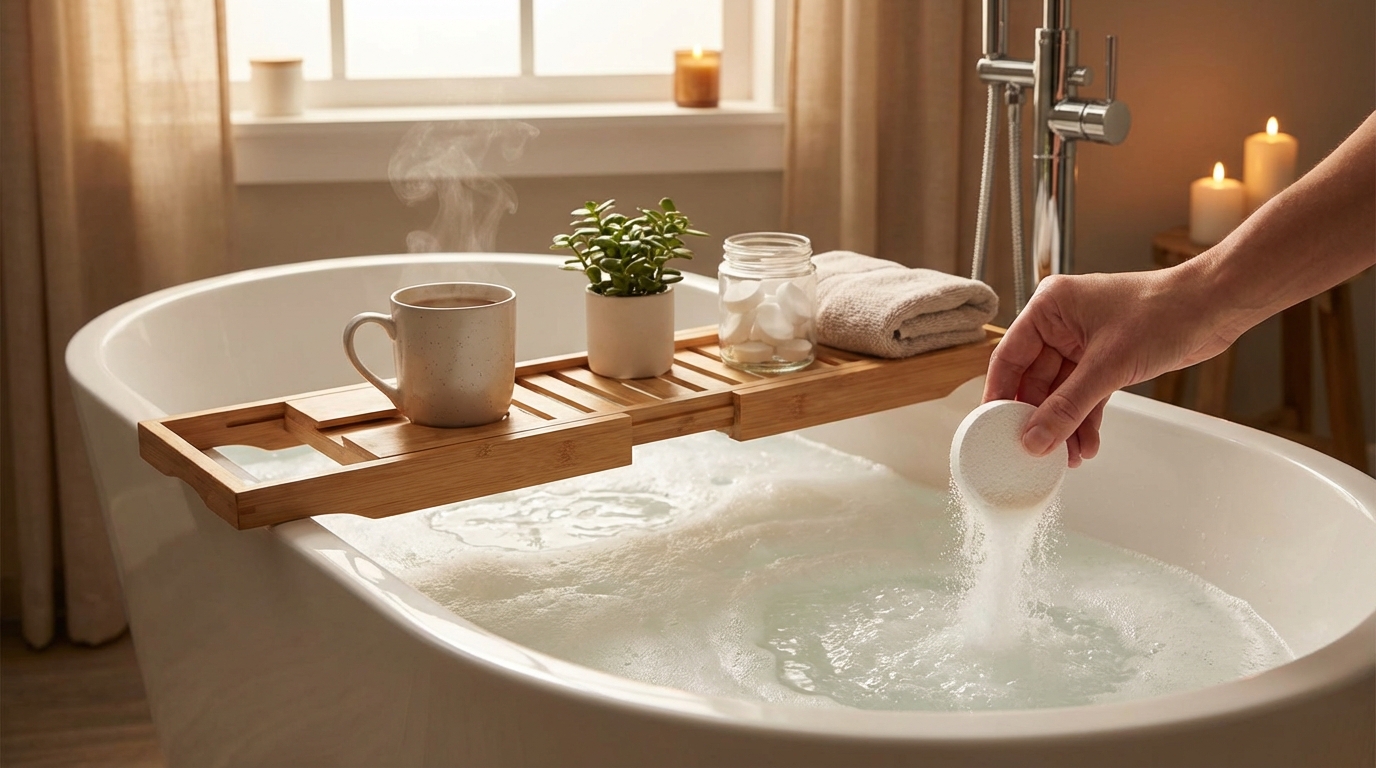 BAKUNE BATH入浴剤は疲労回復に効果的な重炭酸入浴剤