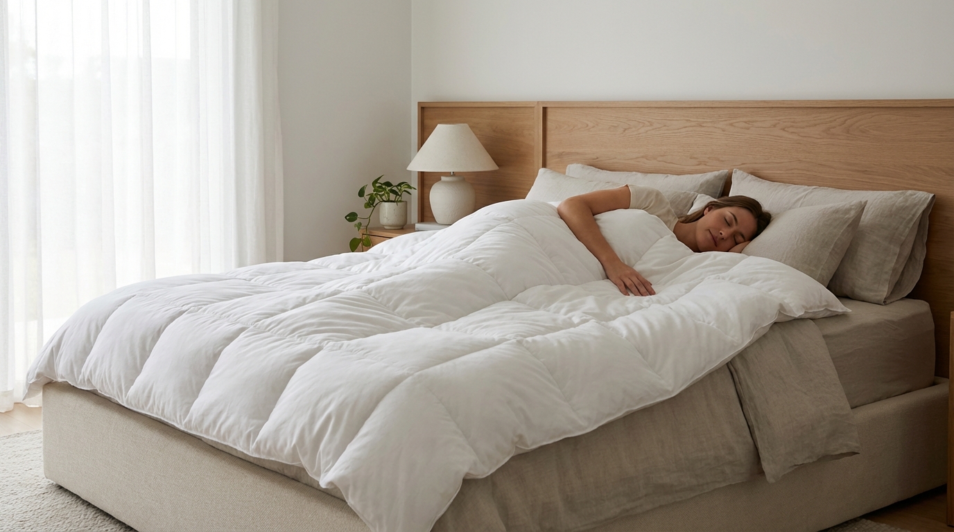 BAKUNEコンフォータープレミアムは「快適な睡眠環境」を実現する高機能掛布団